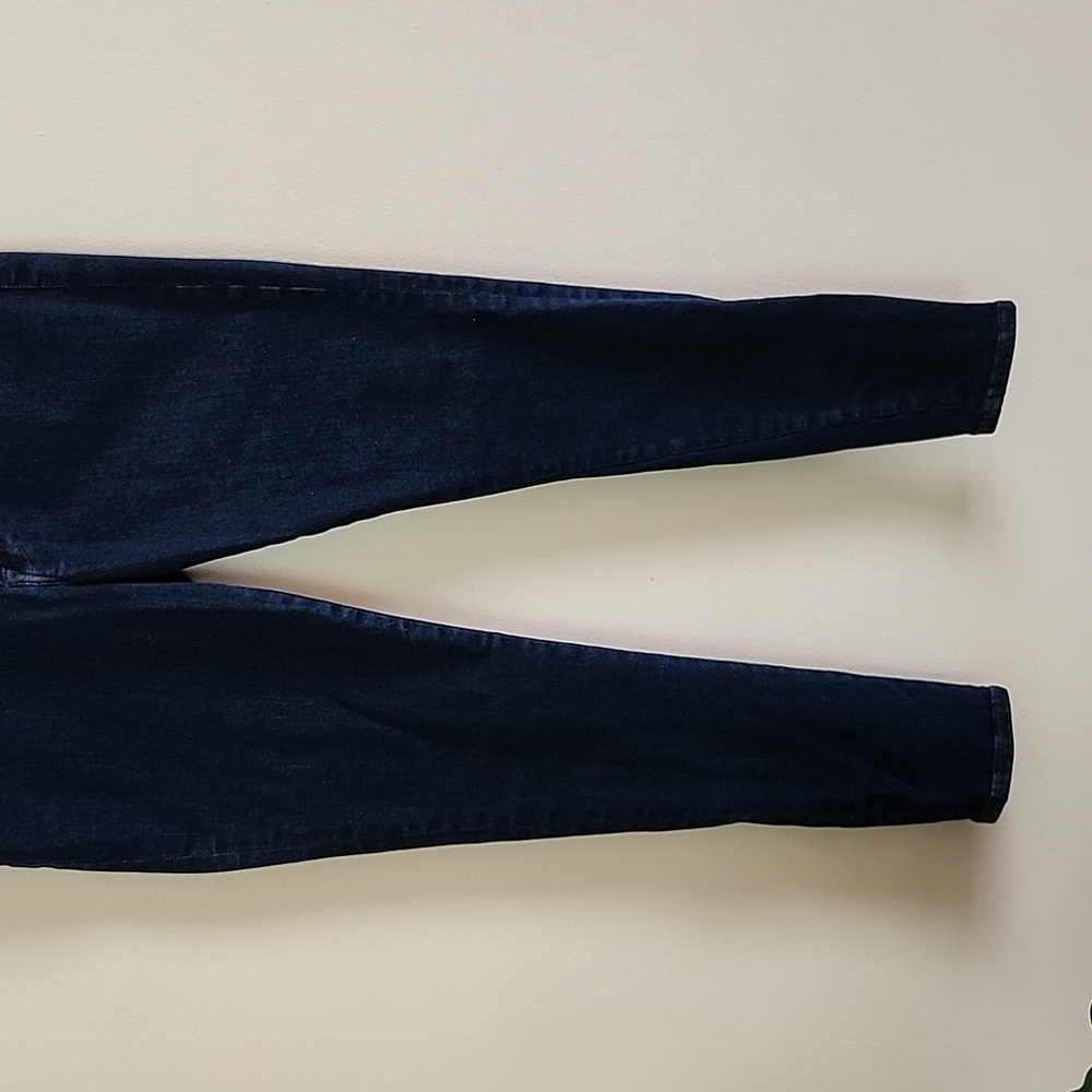 Frame Le One Skinny dark wash jeans women's size 2 organic cotton stretch jeans - Picture 3 of 9